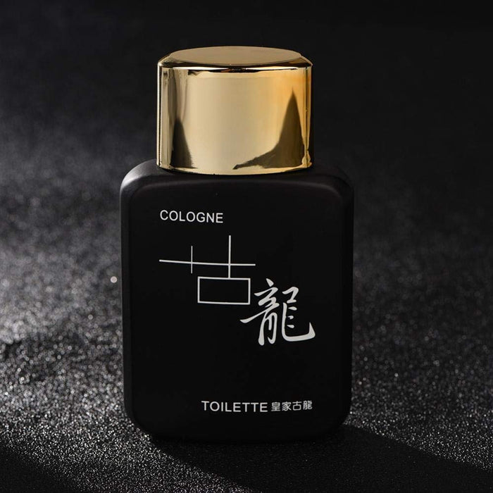 50ml Men Cologne Perfumes Perfumes Dojrzały dżentelmen pokusy Seksowna butelka perfum (czarna)