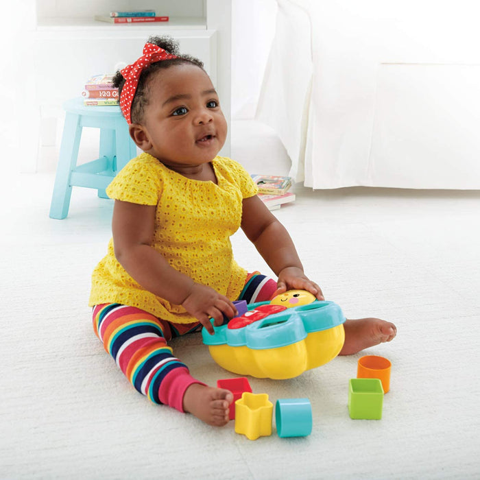 Fisher-Price, Motylek Sorter Kształtów Zabawka Z Klockami Dla Dzieci CDC22