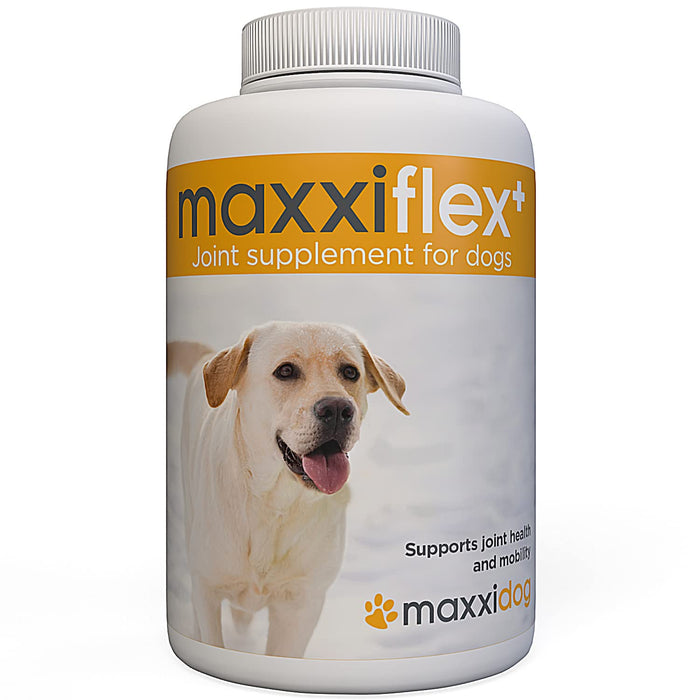 maxxiflex+ tabletki stawowe dla psów, diabelski pazur, MSM, glukozamina, kwas hialuronowy, chondroityna, bromelaina, kurkuma, 120 sztuk