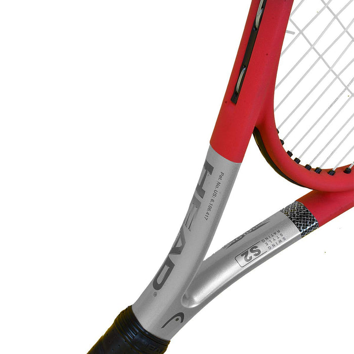 HEAD Ti S2 rakieta tenisowa 245 g, komfortowa, czarno-czerwona