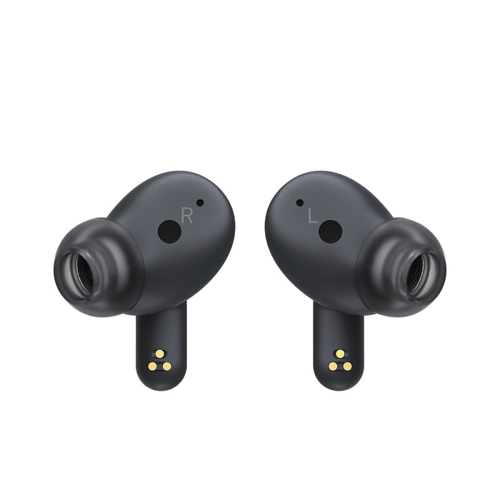 LG Tone Free FP9 słuchawki Bluetooth True Wireless In Ear, Meridian-Audio, redukcja hałasu, Plug i Wireless, antybakteryjne, do 24 godzin autonomii, IPX4, czarne