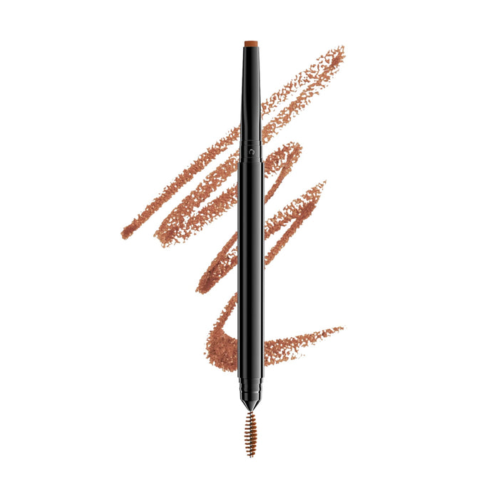 NYX Professional Makeup Precision Brow Pencil dwustronny ołówek do stylizacji brwi z płaską, precyzyjną końcówką, 08 Auburn, 0,13 g