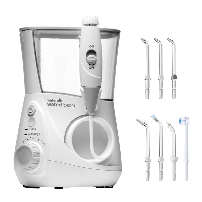 Waterpik WP-660EU Irygator do Jamy Ustnej, 650 ml, Biały
