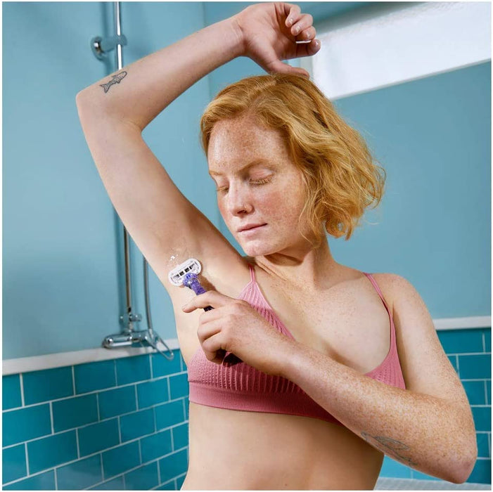 Gillette Venus ‎7702018584383 Ostrza dla Kobiet, 4 Sztuki, Biały/Liliowy