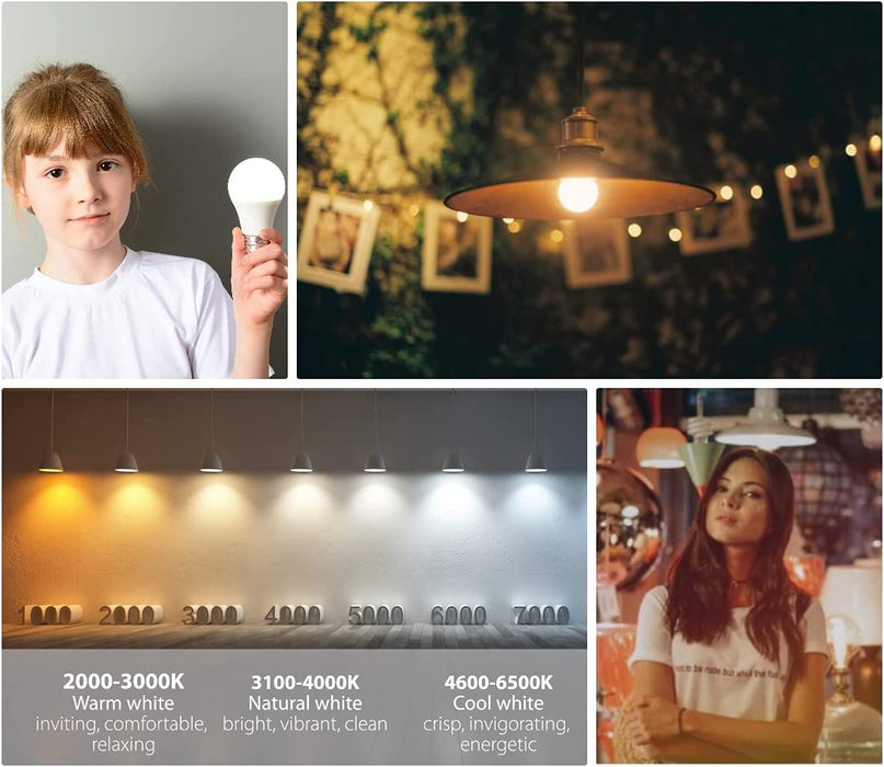 Blaupunkt Żarówka LED E27 – Classic – żarówka LED – oświetlenie pomieszczenia – 6 W – zamiennik żarówki 48 W – ciepła biel 2700 K – lampa – energooszczędne i oszczędne światło – lampy LED – pojedyncze