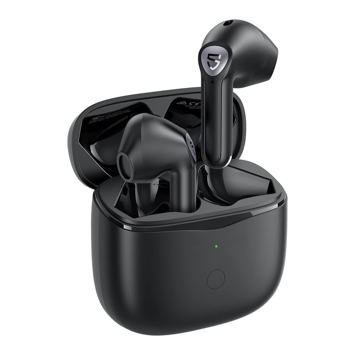 SoundPEATS Air3 Bezprzewodowe Słuchawki Douszne Bluetooth 5.2 z Qualcomm QCC3040, 4 mikrofon i CVC 8.0 z Redukcją Szumów,TrueWireless Mirroring,Wykrywaniem w uchu, Soundpeats App,Trybem Gry