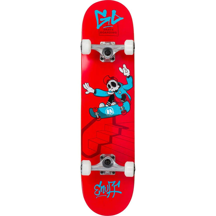 Enuff Skateboards Skully Mini deskorolka dla dorosłych, unisex, czerwona (7,75 cala)