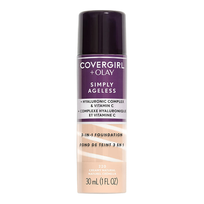 COVERGIRL Simply Ageless Creamy Natural 220 płynny podkład 3 w 1