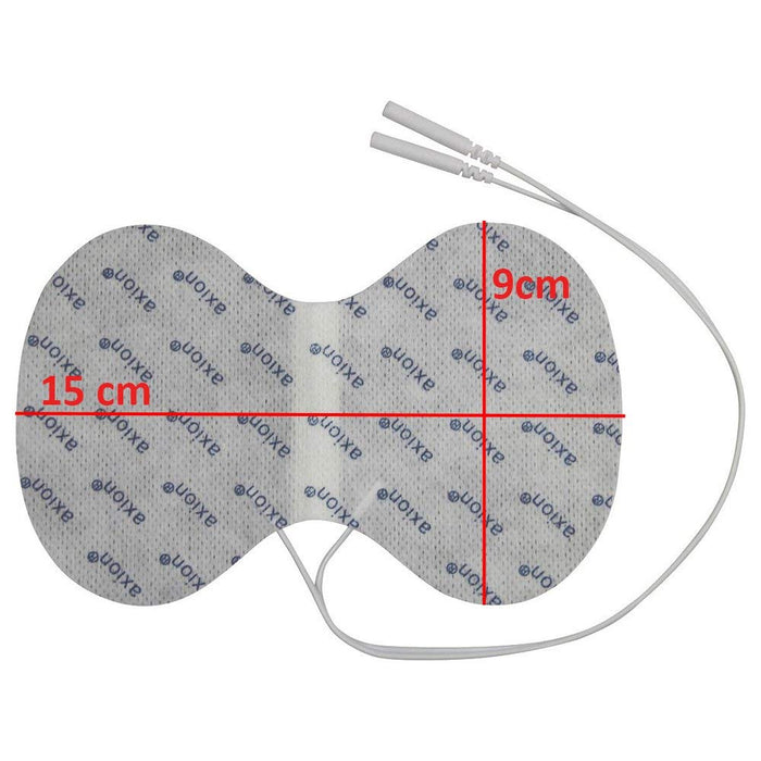 Elektroda 150x95mm żelowa do elektrostymulatora- tens ems pin 2mm- do treningu mięśni brzucha