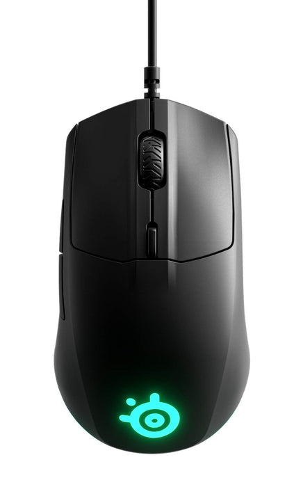 SteelSeries Rival 3 - Sensor Optyczny TrueMove Core 8 500 CPI - 6 Programowalnych Przycisków - Przyciski Split Trigger