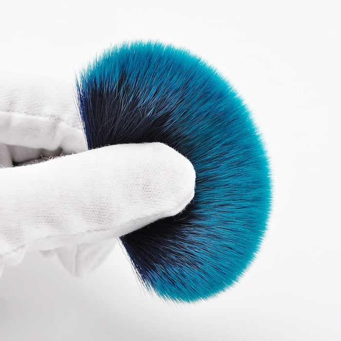 LZQDM 1. 0 szt. zestaw pędzli do makijażu podkładu, różu, cieni do powiek, pędzle do makijażu, pędzle syntetyczne, narzędzia kosmetyczne, (kolor: A, rozmiar: 10 szt.)