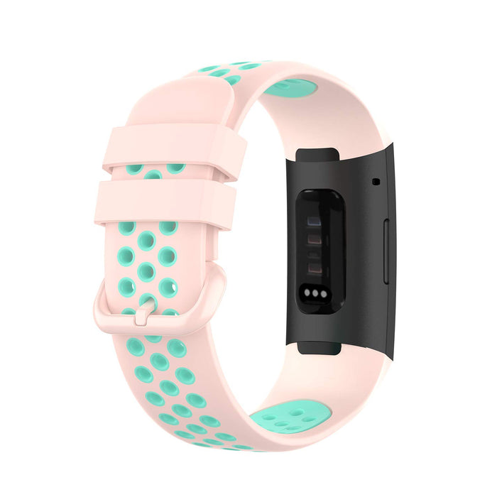 MAKACTUA Zapasowy pasek kompatybilny z Fitbit Charge 4 pasek / Fitbit Charge 3 dla kobiet mężczyzn, miękki silikonowy pasek zastępczy do Fitbit Charge 4 / Fitbit Charge 3