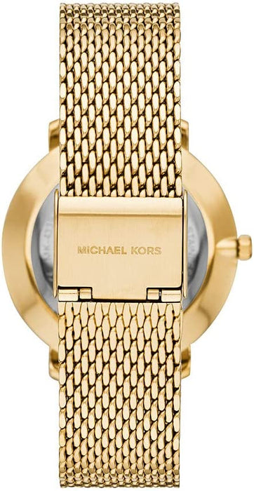 Michael Kors Zegarek damski PYPER, rozmiar obudowy 38 mm, mechanizm trzech wskazówek, pasek ze stali nierdzewnej