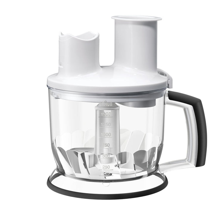 Braun MQ 70 - blender ręczny akcesoria kompatybilne z blenderem Braun MultiQuick z systemem EasyClick, 1,5 l, biały