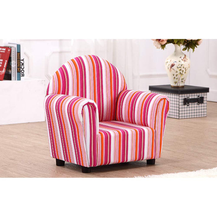 Mini sofa krzesło, pokój dziecięcy salon leniwa kanapa wysokie oparcie fotel wypoczynkowy outdoor poduszka ogrodowa przenośny stadion, czerwony