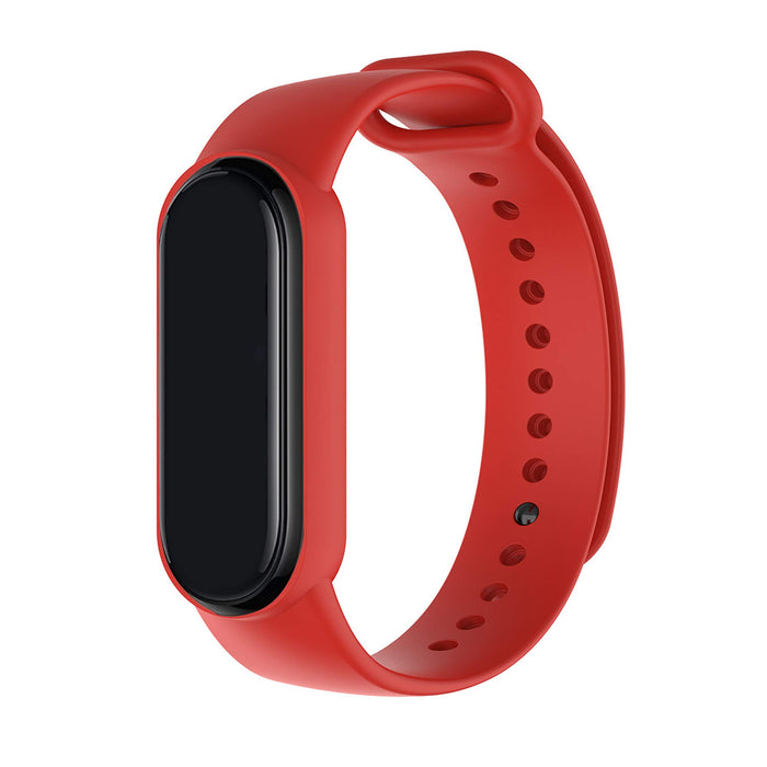 MAKACTUA Bransoletka kompatybilna z Xiaomi Mi Band 5, damska, męska, silikonowa, zastępcza bransoletka fitness