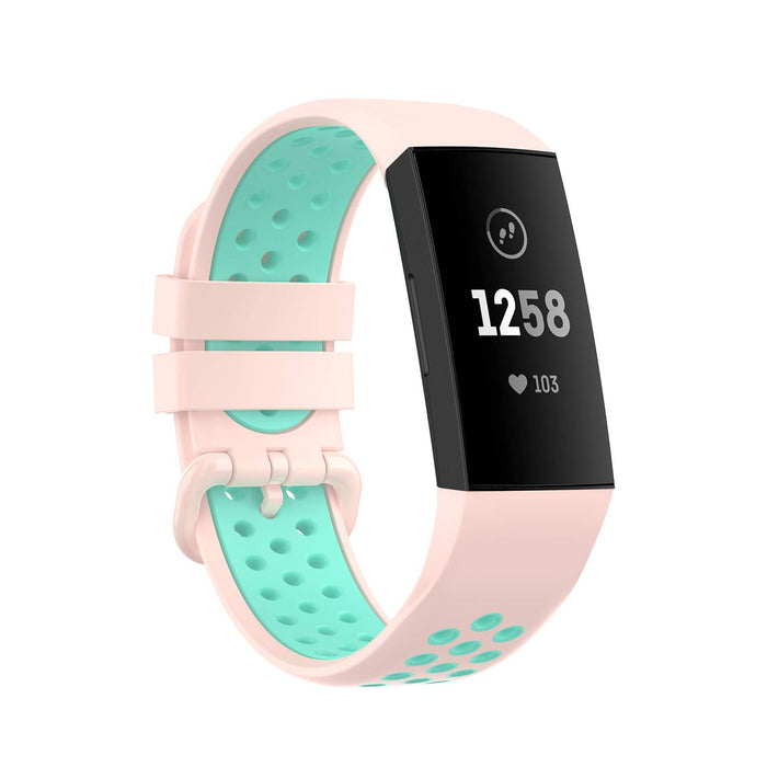 MAKACTUA Zapasowy pasek kompatybilny z Fitbit Charge 4 pasek / Fitbit Charge 3 dla kobiet mężczyzn, miękki silikonowy pasek zastępczy do Fitbit Charge 4 / Fitbit Charge 3