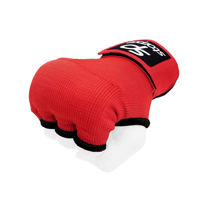 Starpro Eva Wyściełana wewnętrzna osłona rękawic | Elastyczny pokrowiec bawełniany | Czarny | Ochrona pięści i kostek do boksu, sparingów, kickboxingu muay thai, siłowni sztuk walki MMA i treningu walki