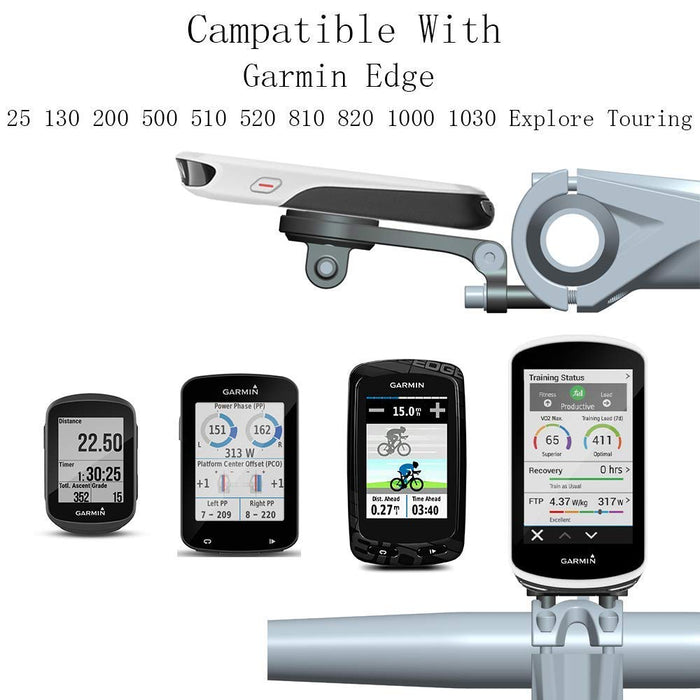 TedKat Outfront Combo uchwyt rowerowy do Garmin Edge 200, 500, 510, 520, 800, 810, 820, 1000 i aparatu