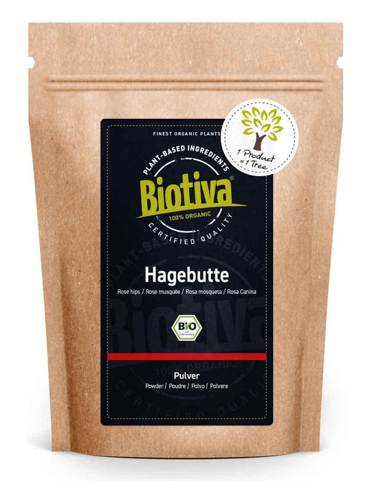Proszek z owoców dzikiej róży organiczny 250g