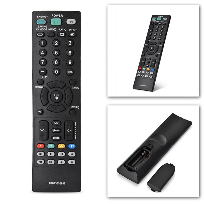 Goshyda Pilot zdalnego sterowania AKB73655806 uniwersalny inteligentny LED telewizor kontroler LCD zamiennik AKB73655806 do LG
