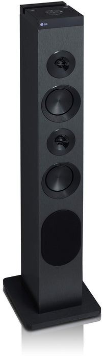 LG RL3 głośnik stojący o mocy 130 W (odtwarzanie dźwięku Hi-Res, radio FM, Bluetooth, USB, LG TV Sound Sync), czarny