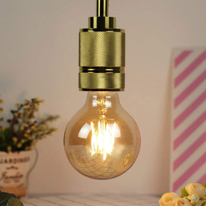 Żarówka Edison w stylu vintage, lampa LED Edison, ciepła biel, E27, 4 W, 2700 K, retro, antyczna żarówka, 470 lumenów, idealna do oświetlenia nostalgicznego i retro w rodzinie, hotelu, baru itp., 6 sztuk
