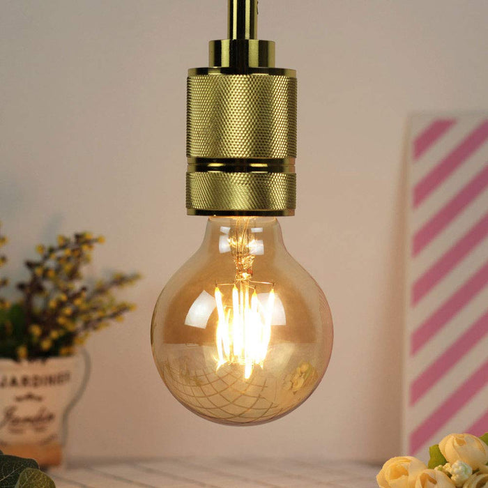 Żarówka Edison w stylu vintage, lampa LED Edison, ciepła biel, E27, 4 W, 2700 K, retro, antyczna żarówka, 470 lumenów, idealna do oświetlenia nostalgicznego i retro w rodzinie, hotelu, baru itp., 6 sztuk