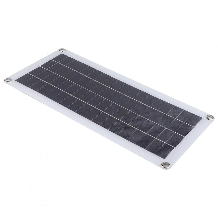Uadme Panel słoneczny – 20 W 18 V przenośna ładowarka do paneli słonecznych moduł fotowoltaiczny na kemping na zewnątrz w podróży