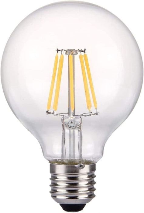 TXXMM 220 V oszczędzający światło żarówki LED (3 paczka) (Color : 6w, Size : Warm white)