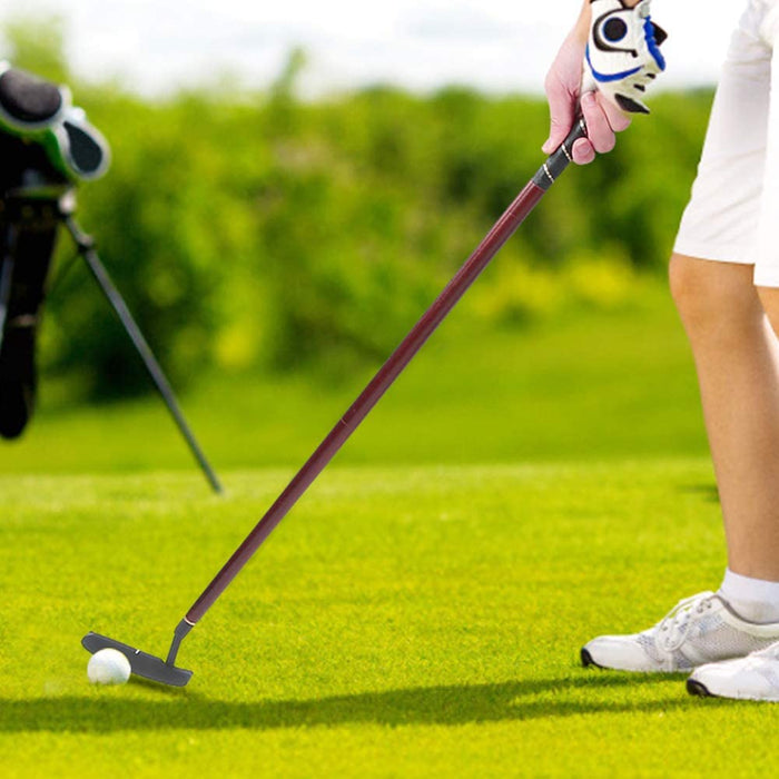 Golf praworęczny popychacz do golfa, czerwony palisander, miotacz golfowy, łatwa instalacja dla kijów golfowych, miłośników golfistów, początkujących ćwiczących golfa