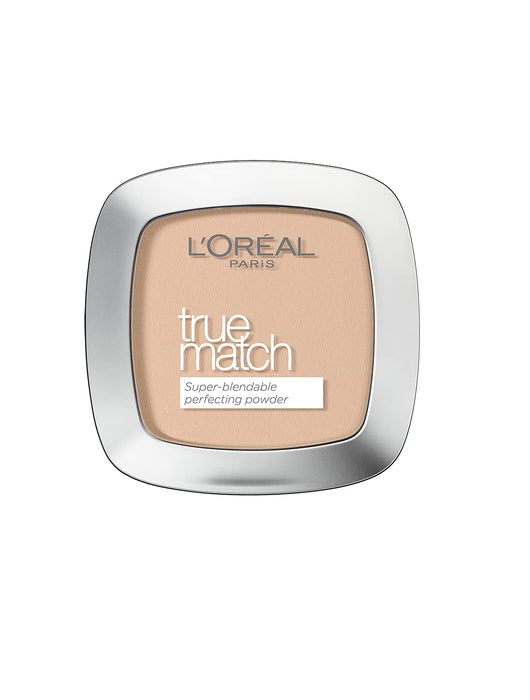 L'Oréal Paris True Match puder prasowany, optyczne wygładzenie i wyrównanie, C1 Rose Ivory, 9 g