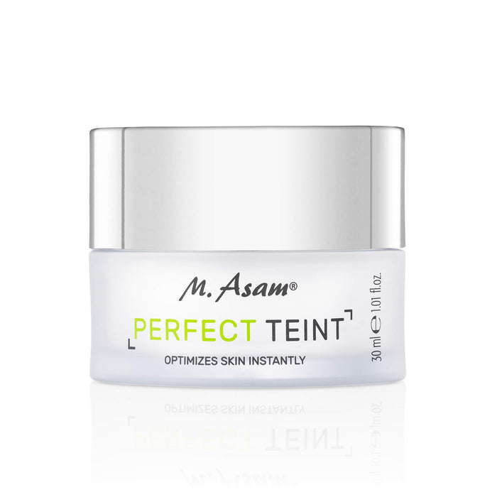 M. Asam Perfect Teint korektor do twarzy (30 ml) – natychmiastowy zmiękczający i matujący, transparentny makijaż przeciwstarzeniowy dla wszystkich rodzajów skóry