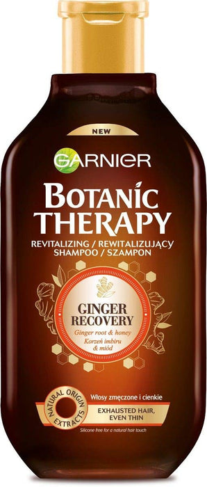 Garnier Botanic Therapy Korzeń Imbiru & Miód szampon do włosów zmęczonych i cienkich, nadaje blask i przywraca witalność, 400 ml