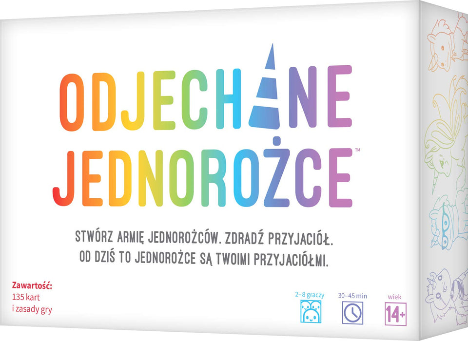 Gra planszowa Odjechane Jednorożce