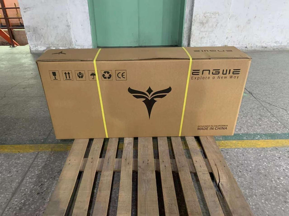 ENGWE Składany rower elektryczny dla dorosłych, grube koła 20 × 4.0" na każdą ziemię, MTB, plażę, śnieg, 7 prędkości, bateria litowa 48V 13AH