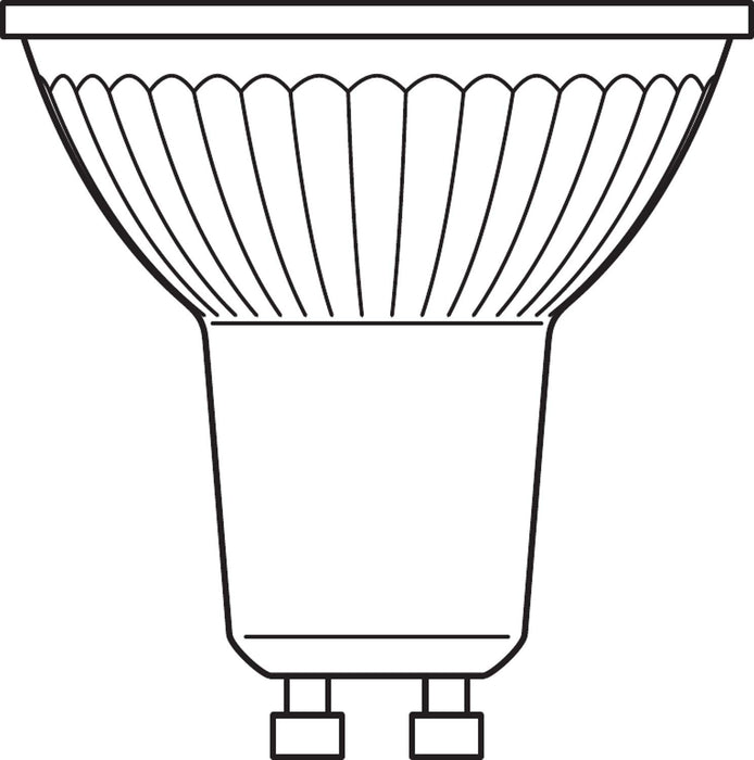 Żarówka reflektorowa LED Osram Base PAR16 z gniazdem GU10, 4,3 W, 10 sztuk [klasa energetyczna A ++]