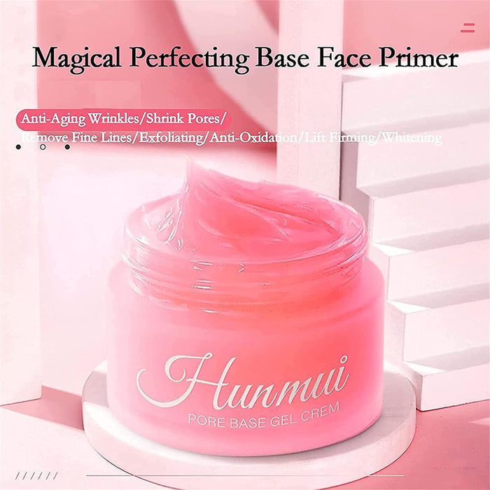 Pore Shrink Cream, 2021 New Magical Perfecting Base Face Primer Under Foundation, Pore Base Gel Cream Invisible Pore Face Primer, Przeciwzmarszczkowe Zmarszczki (1pc)