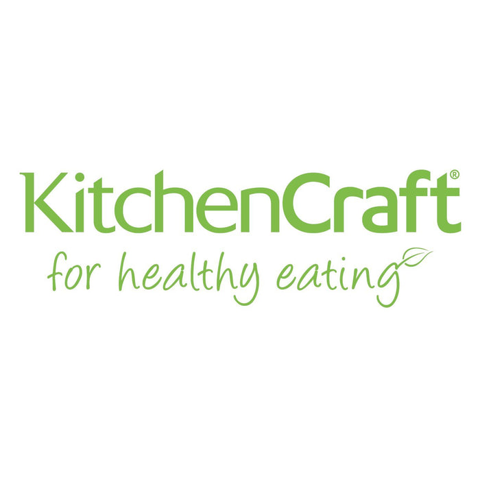 KitchenCraft zdrowe odżywianie mini ręczna szatkownica do żywności/nóż do cebuli