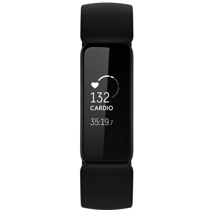 Fitbit Inspire 2 - tracker zdrowia i aktywności fizycznej z bezpłatnym rocznym dostępem do usługi Fitbit Premium, śledzeniem tętna 24/7 i żywotnością baterii aż do10 dni