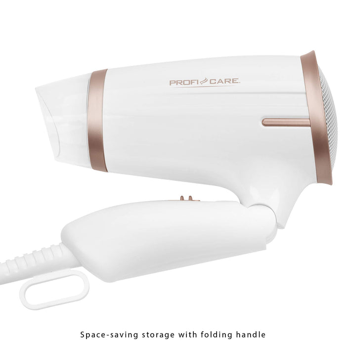 Profi Care 330090 Suszarka do Włosów, Biały/Miedziany, 1400W