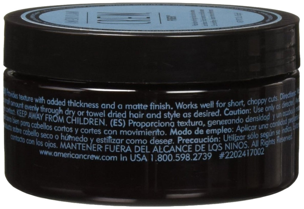American Crew Fiber 3oz (Pack of 2) by American Crew Beauty (English Manual)