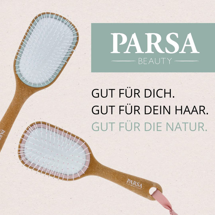 PARSA Beauty Nature Love Kork szczotka do włosów Wet & Dry Organic