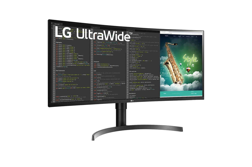LG Curved 21:9 UltraWide™ IPS Monitor 2020 35 Zoll czarny