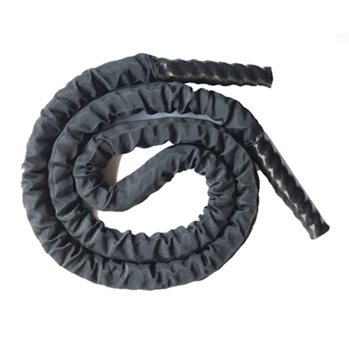 LKZL Ciężka skakanka, Ø 25 mm Battle Jump Rope dla mężczyzn kobiet trening całego ciała trening siłowy poprawa budowania siły mięśni (rozmiar: 2,8 m)