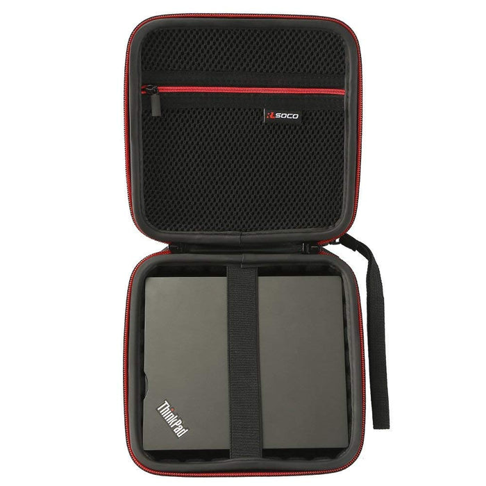 RLSOCO Torba Etui na Zewnętrzny dysk DVD/CD-RW do ASUS ZenDrive U9M/LG Electronics 8X, Apple USB SuperDrive, Dell DW316,HP,Pioneer