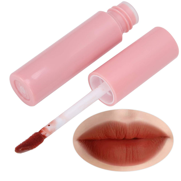 3 PC Błyszczyk, Podwójnego Użytku Długotrwały Matowy Błyszczyk Wodoodporne Lip Glaze Makeup Tool(#302)