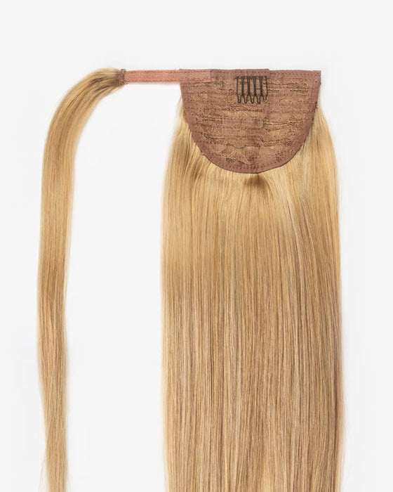 Cameron Hair, Doczepiany Kucyk, Włosy 100% Naturalne, Łatwa Aplikacja, Struktura Włosów Słowiańskich, 43 cm, Boho Blond