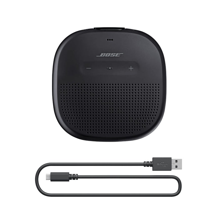 Bose SoundLink Micro - Przenośny, bezprzewodowy głośnik Bluetooth z mikrofonem, Czarny