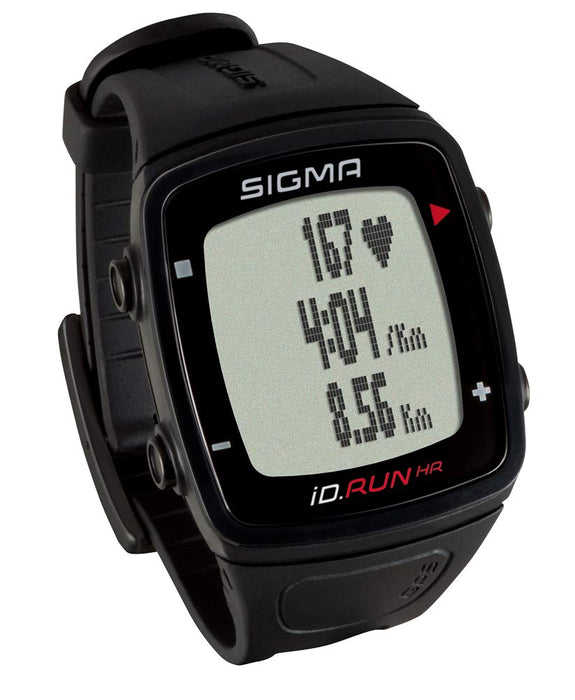 SIGMA SPORT Pulsometr iD.RUN HR, zegarek do biegania GPS, pomiar tętna na nadgarstku, monitor aktywności